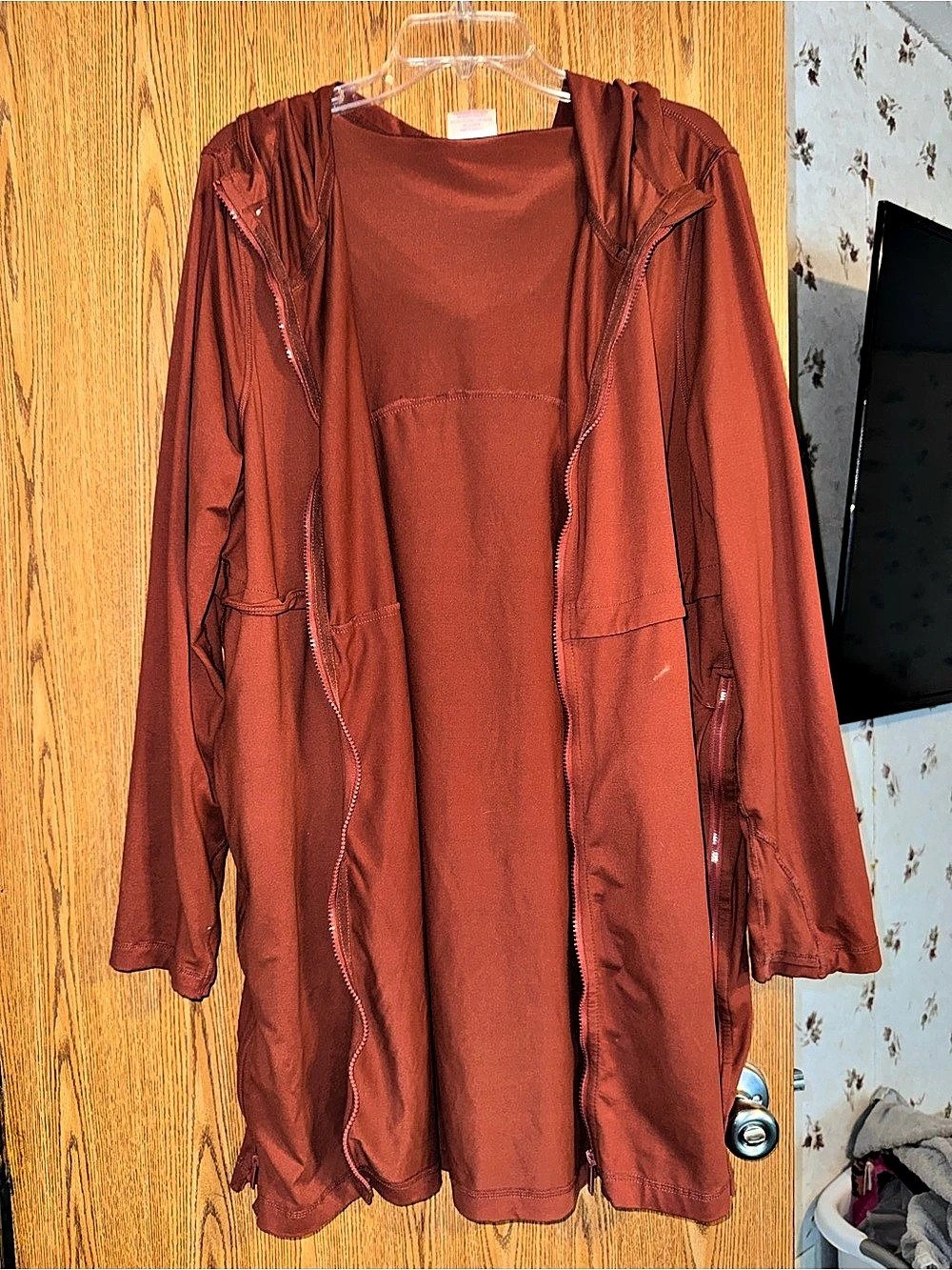 Essential Bodywear Women's Brown Utility Jacket Size 2X